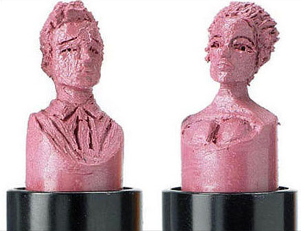 美国推出布拉德·皮特和安吉丽娜·朱莉造型唇膏